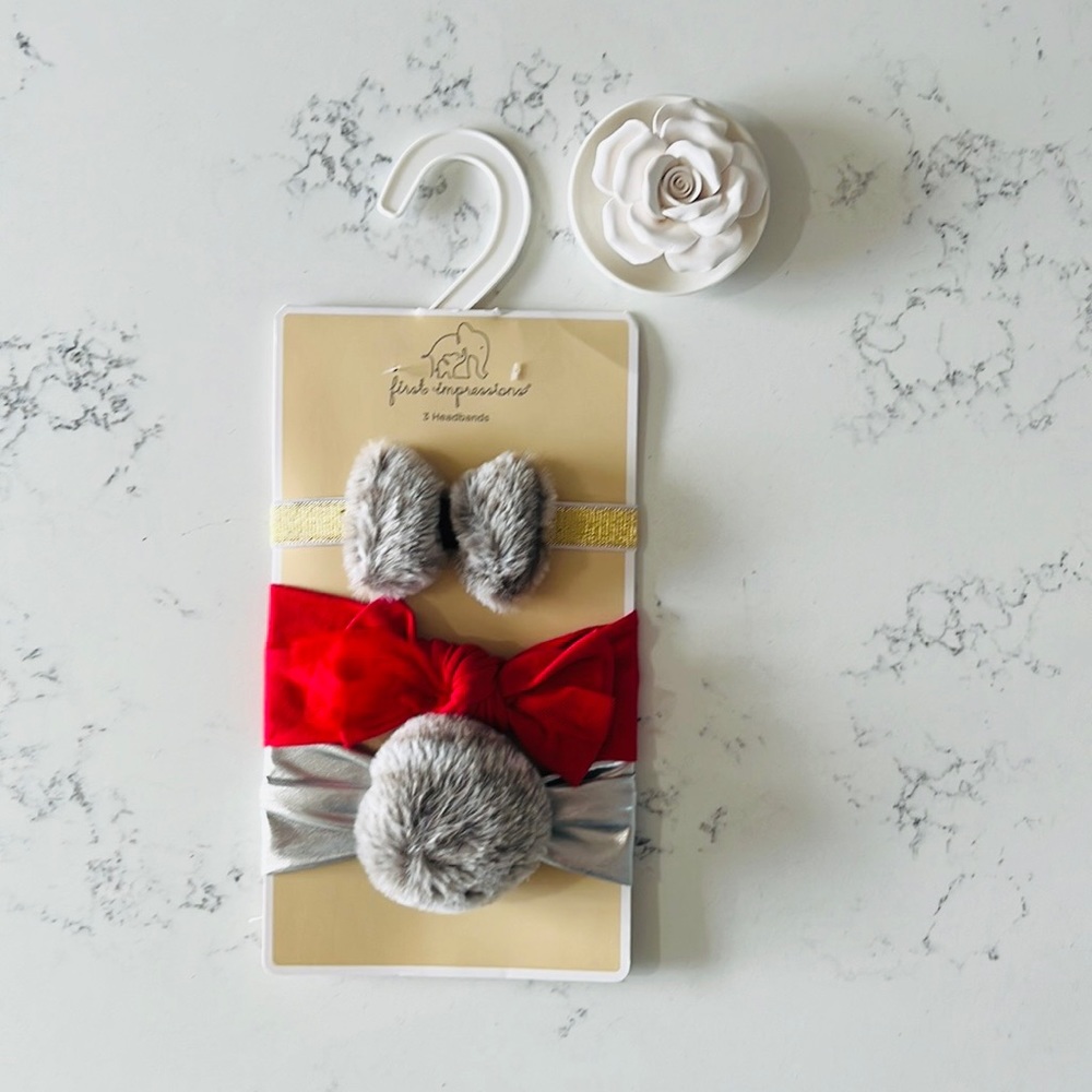 First Impressions baby girl’s Headbands